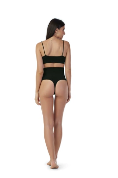 Cinta Tanga Modeladora Alta Fio Dental Sem Costura Zee Rucci