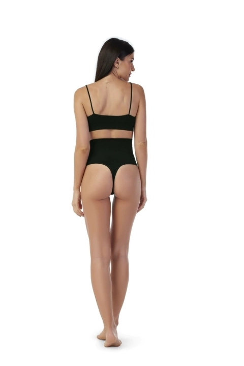 Cinta Tanga Modeladora Alta Fio Dental Sem Costura Zee Rucci