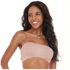 Imagem do Sutiã Top Faixa Bustiê tomara que caia com bojo Zee Rucci