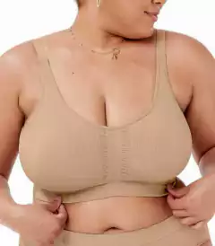 Sutiã Plus Size C/ Bojo Comfort Sem Costura Microfibra Zee Rucci