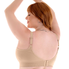 Imagem do Sutiã Plus Size C/ Bojo Comfort Sem Costura Microfibra Zee Rucci