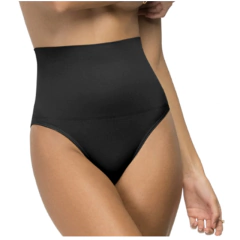 Calcinha Modeladora Tanga Alta Microfibra Zee Rucci