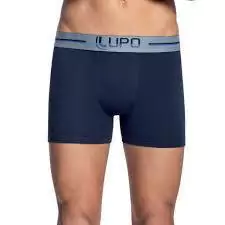Cueca Boxer Algodão Com Elastano Sem Costura Lateral Lupo - comprar online