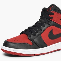 Zapatillas Nike Jordan 1 Mid Gym Red Black 554724-610 en internet