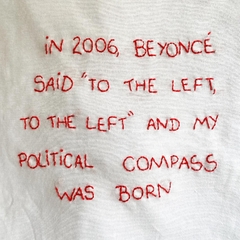 Beyoncé Esquerdista /P- Branca