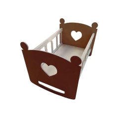 Berço com Balanço em mdf 35x34x51