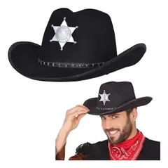 SOMBRERO "SHERIF" VAQUERO - Cotillón Reino Colosal