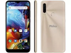 Smartphone Hit P10 128GB, Tela 6,2' HD+, Octa-core, Dual SIM, Memória 128GB e RAM 4GB - Philco - comprar online