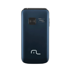 Celular Flip Vita P9020 Dual Chip MP3 Azul - Multilaser
