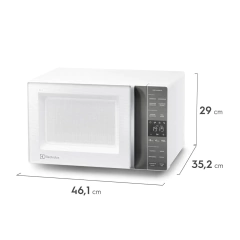 Imagem do Micro-ondas ME23B 23 Litros - Potência de 1100W, Função Tira Odor - Electrolux