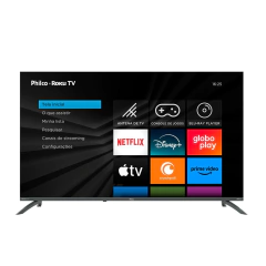 Smart TV Philco 50" 4K Roku TV PTV50VA4REGB HDR10, DTV, Wi-Fi - comprar online