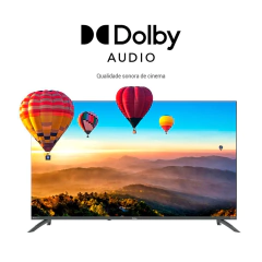 Smart TV Philco 50" 4K Roku TV PTV50VA4REGB HDR10, DTV, Wi-Fi na internet