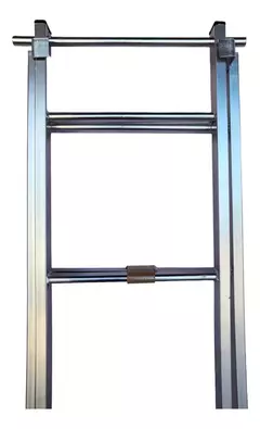 Escada Extensível 3 Em 1 Metalon Galvanizado 7 Degraus na internet