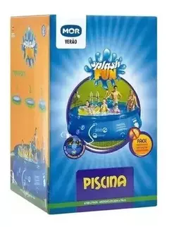Piscina mor 6700 Litros inflável Splash Fun 3,60 m 76 Cm na internet