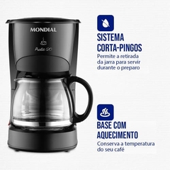 CAFETEIRA MONDIAL 20 CAFES CN-01-20X na internet
