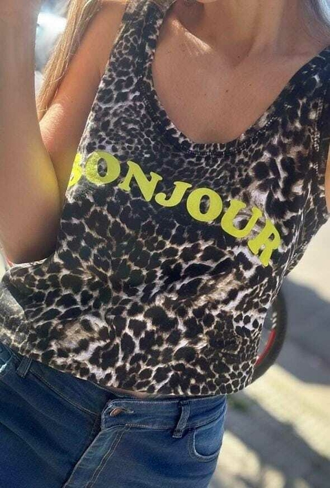 Musculosa Bonjour