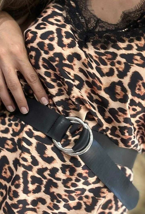 Cinto Negro Circulo - comprar online