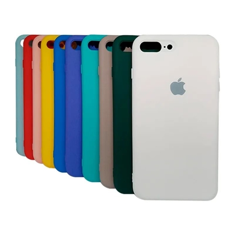 Capa Capinha C/ Logo Apple iPhone 7 e 8 plus - Pronta Entrega