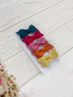 Kit Laços Lola Antideslizantes c/5 - Entrelaçados Laços