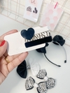 Trio hair clips Animal print Zebra