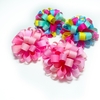 Parzinho Pompom de fitas