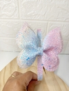 Tiara borboleta candy colors