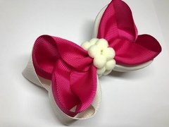 Laço Sara Duplo com Pompom - comprar online