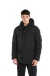 Campera Parka Hombre Negra Abrigada Con Capucha 21119062 - comprar online