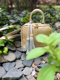 BOLSO BANDOLERA LUXURY DORADO - tienda en línea