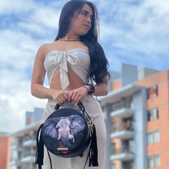 BOLSO REDONDO ELEFANTE LUXURY - comprar en línea