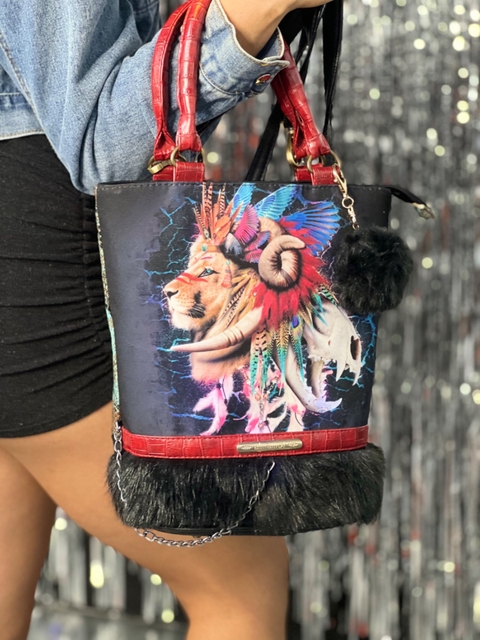 BOLSO LEON DE PODER INDIO