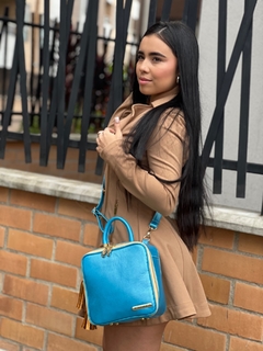 BOLSO BANDOLERA LUXURY AZUL C - online store