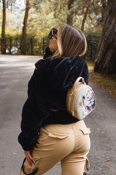 MINI MORRAL Cuero León Gaia Dorado