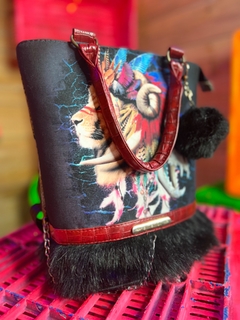 BOLSO LEON DE PODER INDIO - ALMAMOR