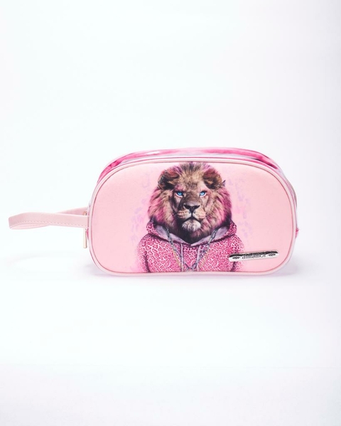 COSMETIQUERA LEON PINK