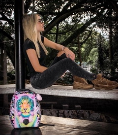 MORRAL ANTI ROBO LEON ROSADO