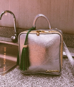 BOLSO BANDOLERA LUXURY PLATA - ALMAMOR