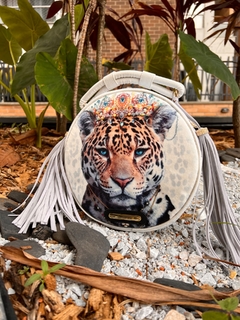 Image of BOLSO REDONDO JAGUAR BLANCO