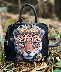 BOLSO DE MANO CUADRADO JAGUAR NEGRO - comprar en línea