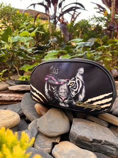 CARTUCHERA/BOLSO DE MANO TIGRE CAMUFLADO NEGRO - tienda en línea