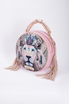 BOLSO REDONDO ROSADO - tienda en línea