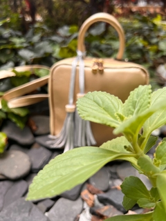BOLSO BANDOLERA LUXURY DORADO - comprar en línea