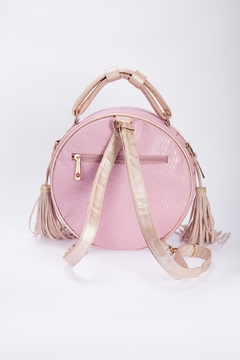 BOLSO REDONDO ROSADO