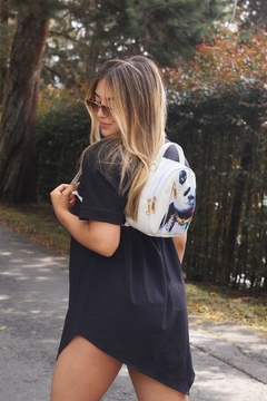 Imagen de BOLSO MINI OSO PANDA / manos libre /morral