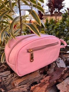 COSMETIQUERA LEON ROSADO CAMUFLADO - ALMAMOR