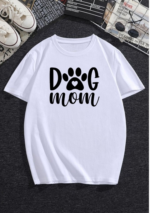 Remera Dog mom