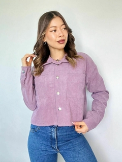 CAMPERA CORDEROY CORTA - comprar online
