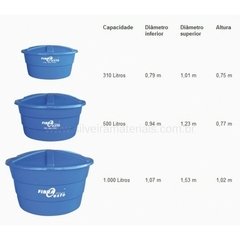 CAIXA DE ÁGUA PLÁSTICA POLIETILENO 1000 LITROS - comprar online