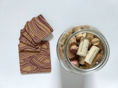 Set 4 Posavasos Corcho - comprar online