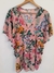 Blusa Jazmín estampada manga corta - comprar online